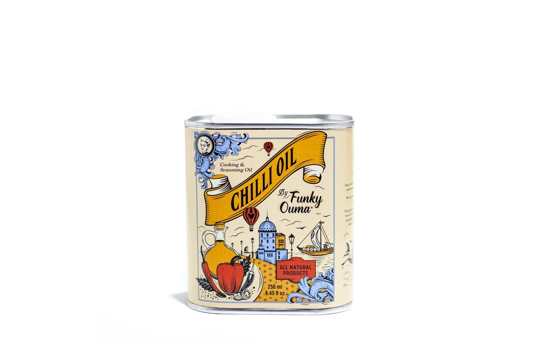 Chilli Oil - Chili Olie in blik - 250 ml