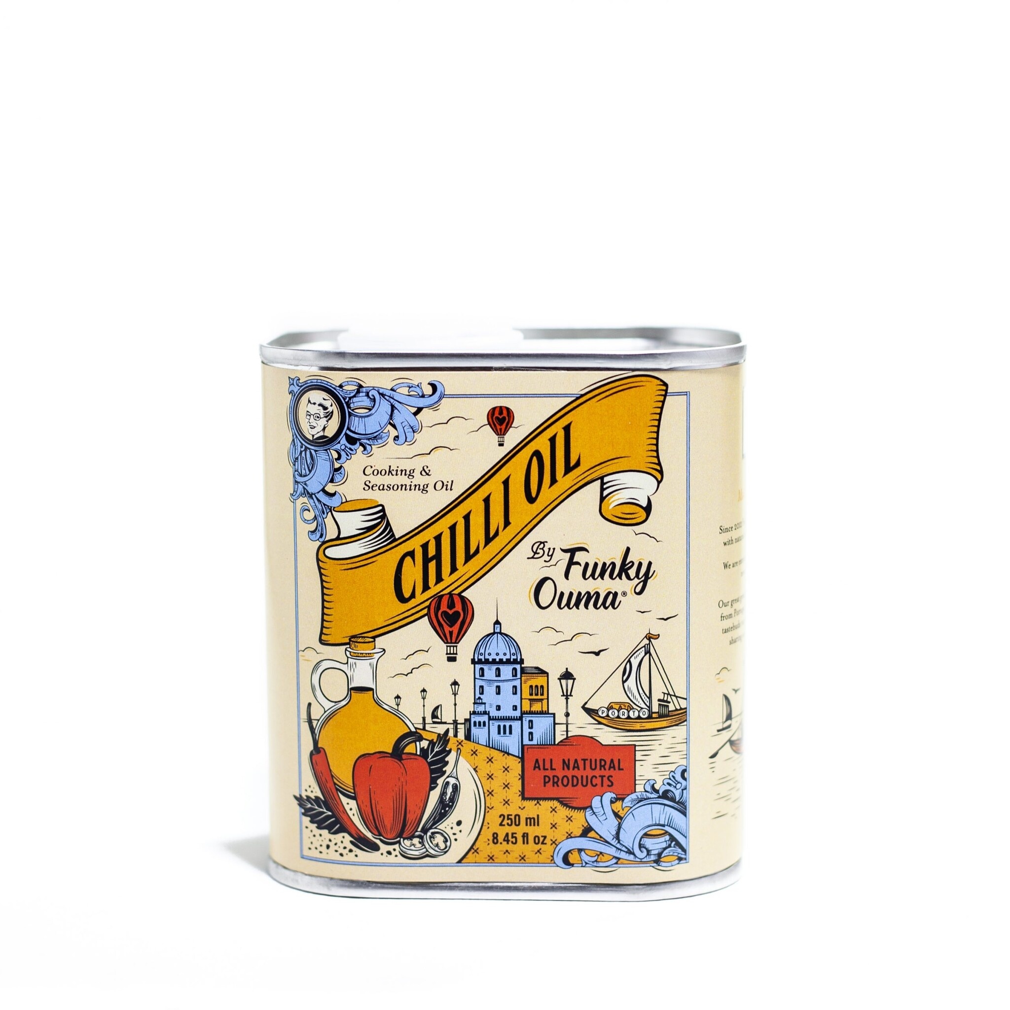 Chilli Oil - Chili Olie in blik - 250 ml