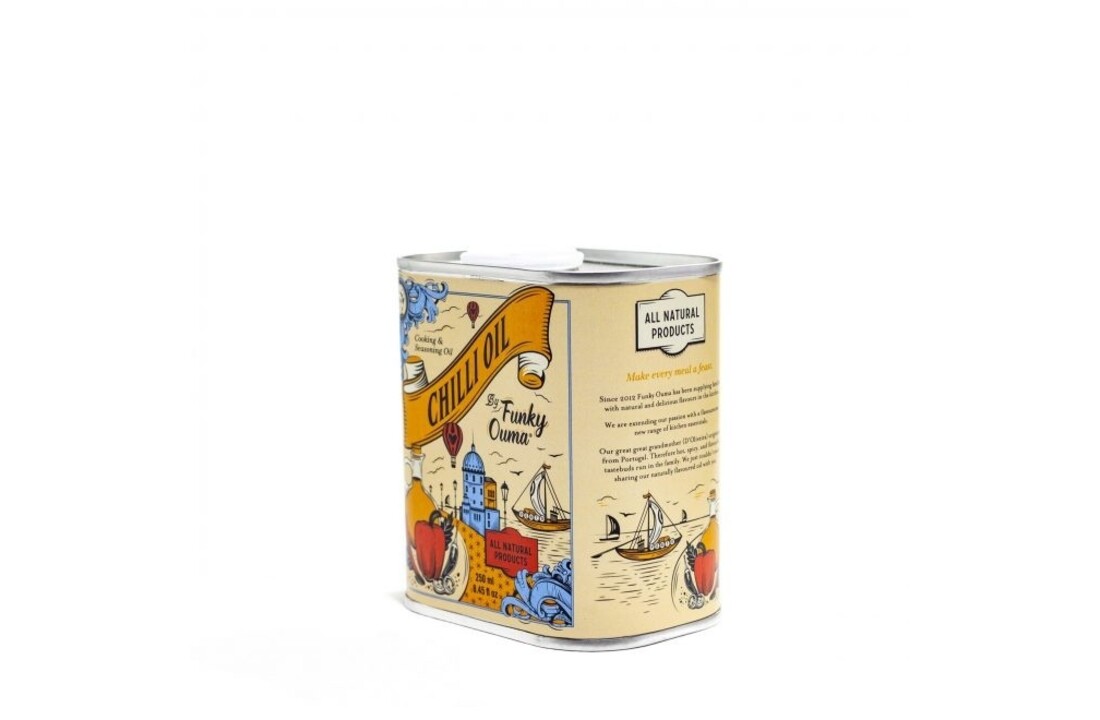Chilli Oil - Chili Olie in blik - 250 ml