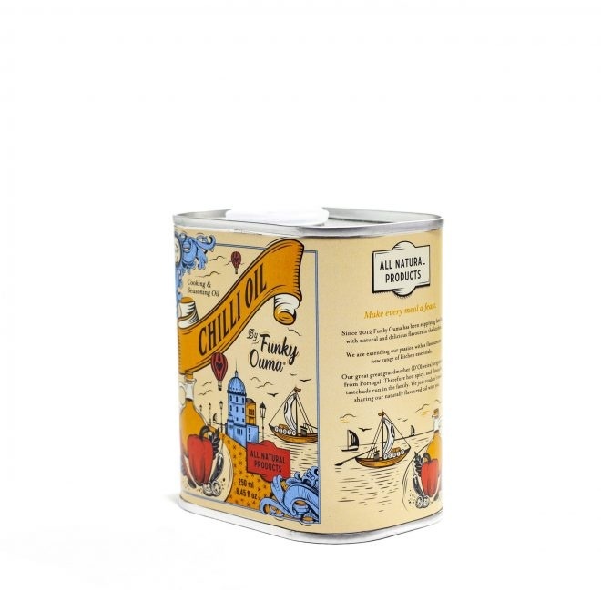 Chilli Oil - Chili Olie in blik - 250 ml