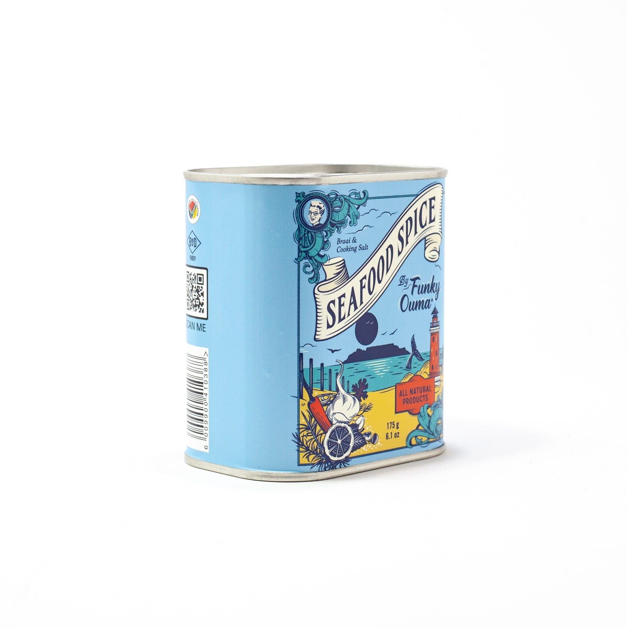 Seafood Spice Zeevruchten Kruiden BBQ Rub in blik - 175 gr