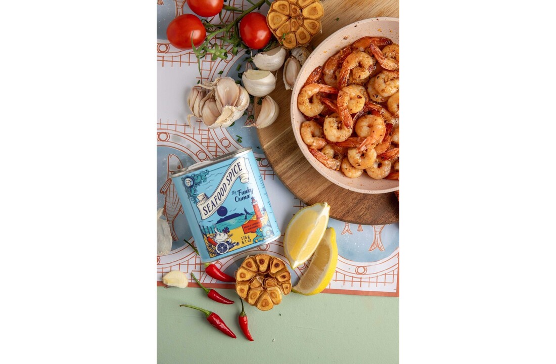 Seafood Spice Zeevruchten Kruiden BBQ Rub in blik - 175 gr