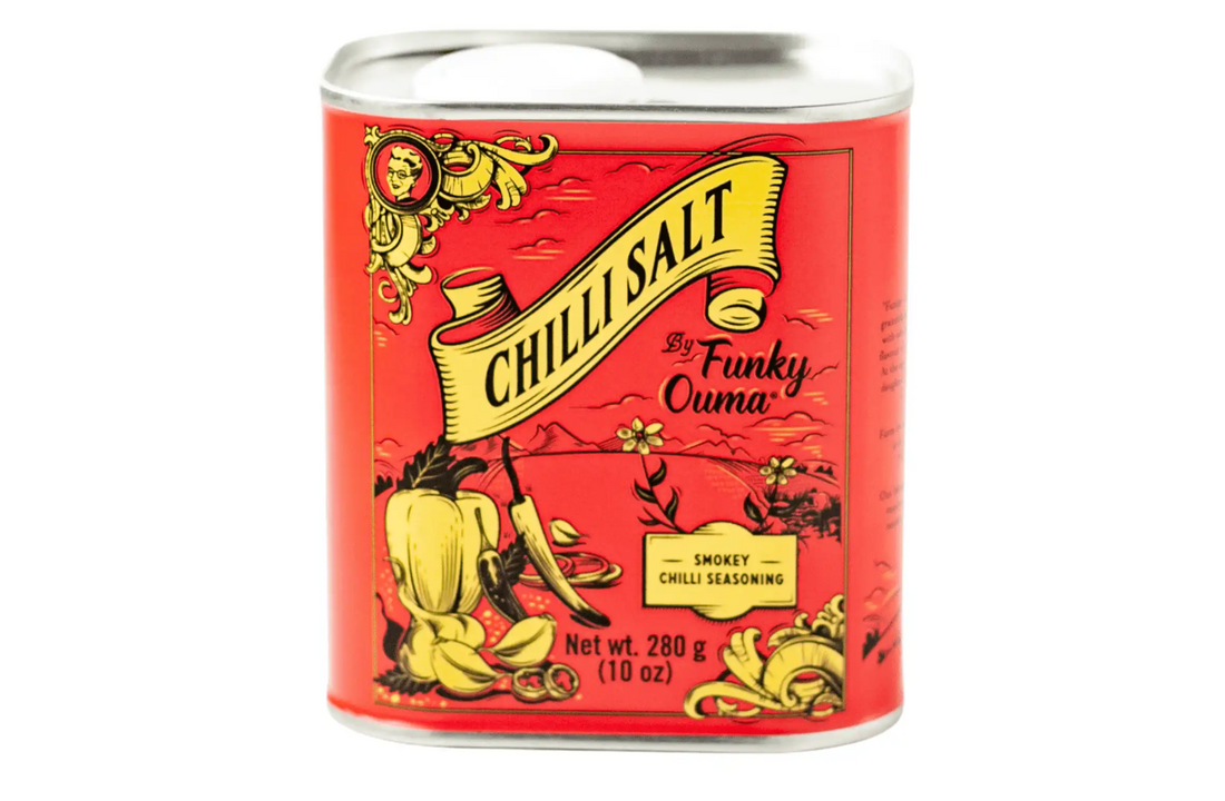 Chili Salt Barbecue Zout Rub blik – 280 gr of 90 gr