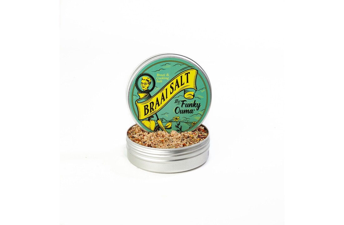 Braai Salt Barbecue Zout Rub Blik – 300 gr of 90 gr