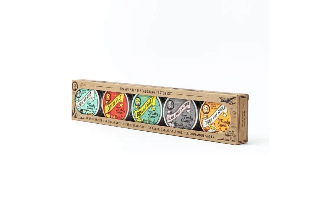 Tiny Taster 5-pack - BBQ Rub Test Set - Travel Size