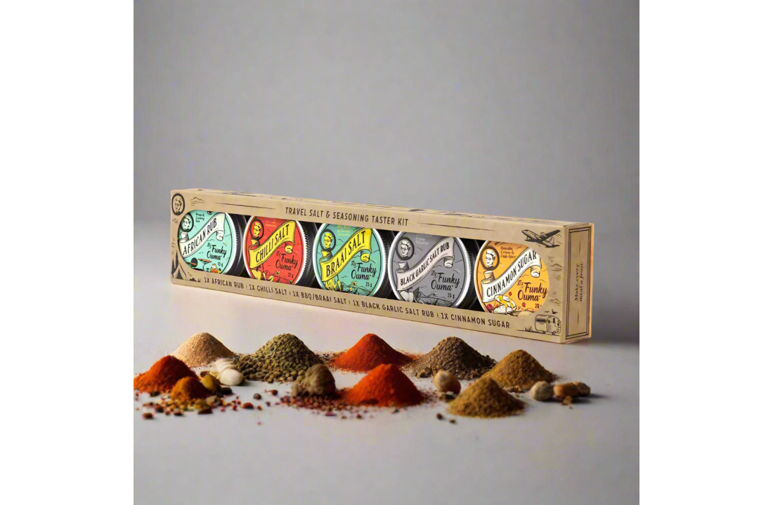 Tiny Taster 5-pack - BBQ Rub Test Set - Travel Size