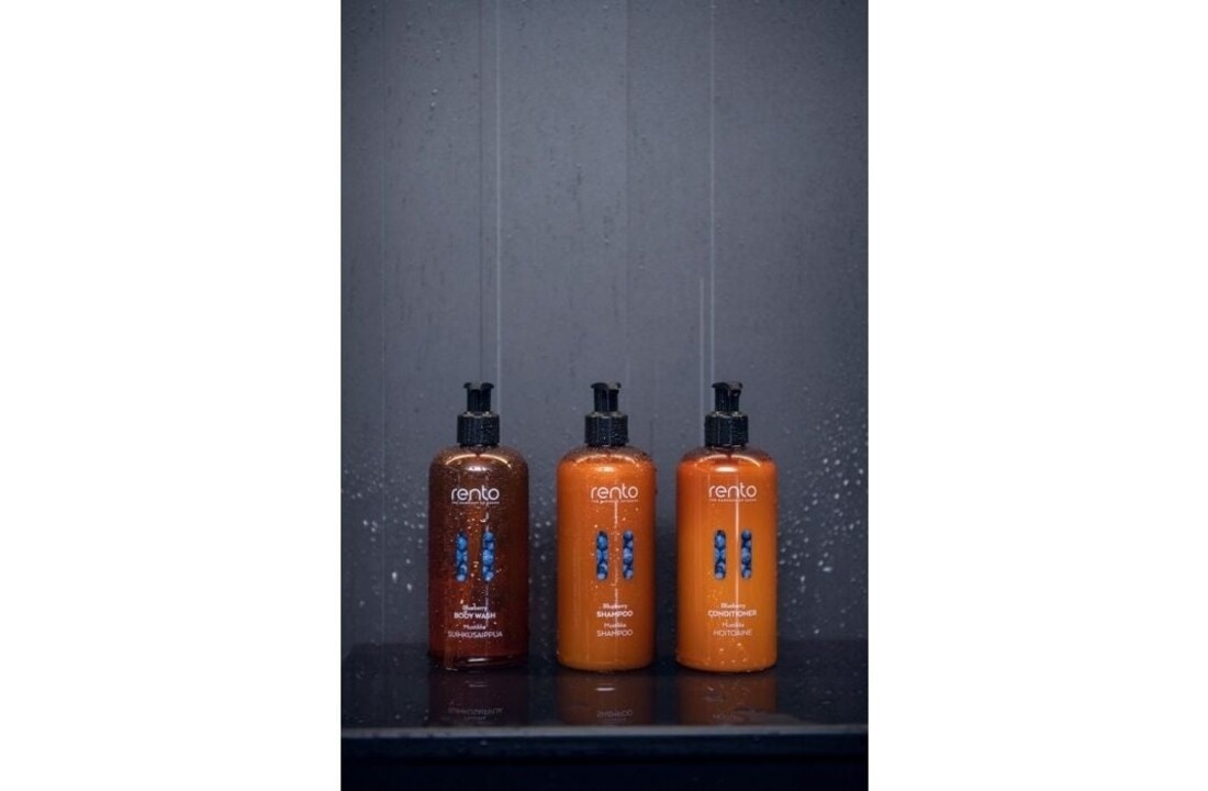 Rento Bosbessen Verzorgingsset – Hydraterende Shampoo, Conditioner & Body Wash