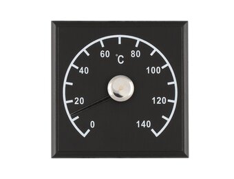 Sauna Thermometer Zwart  4 living