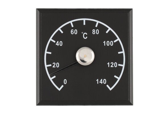Sauna Thermometer Zwart  4 living