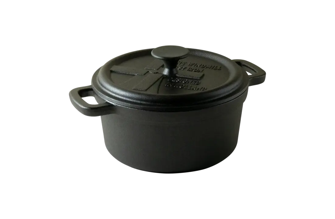 The Windmill gietijzeren bbq pan M