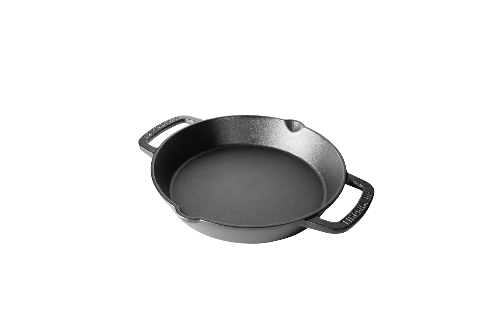 The Windmill gietijzeren skillet 2 handvaten L
