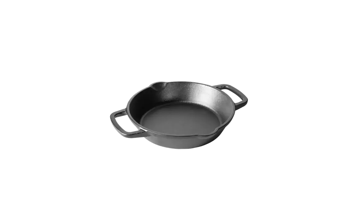 The Windmill gietijzeren skillet 2 handvaten S