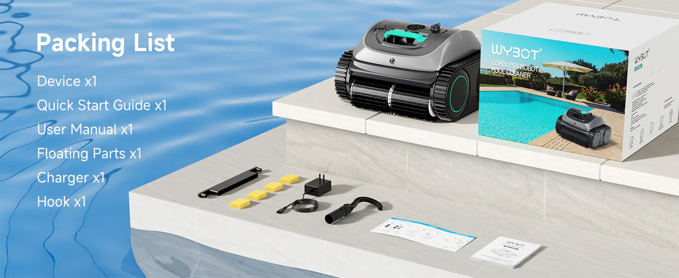 Wybot C1 pro zwembadrobot