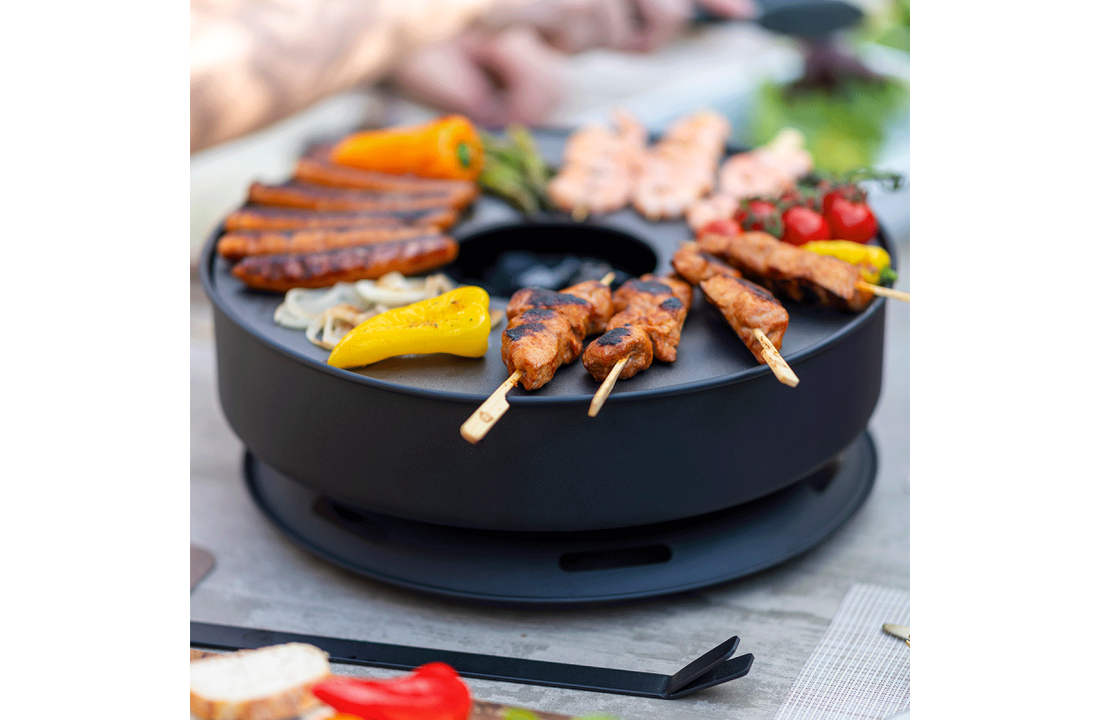 RedFire Onyx Mesa Tafel model Plancha grill 36cm