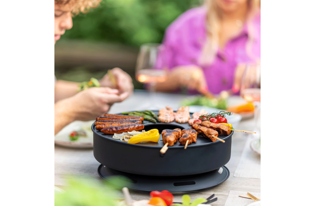 RedFire Onyx Mesa Tafel model Plancha grill 36cm