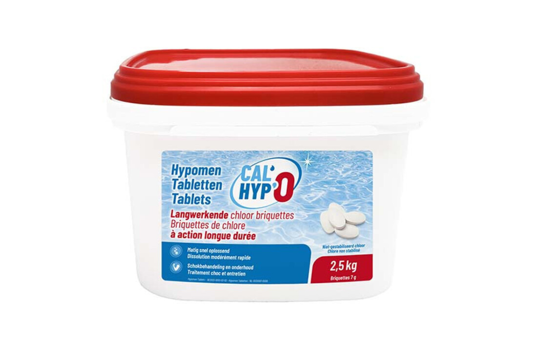 Cal’Hyp'O Hypomen Chloor tabletten 7 gram - 2,5kg