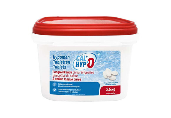 Cal’Hyp'O Hypomen Chloor tabletten 7 gram - 2,5kg