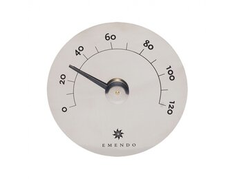 Emendo Sauna Steam meter - RVS - Hygrometer