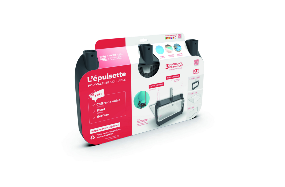 Nodipool Nodi + | Zwembad schepnet 3 in 1