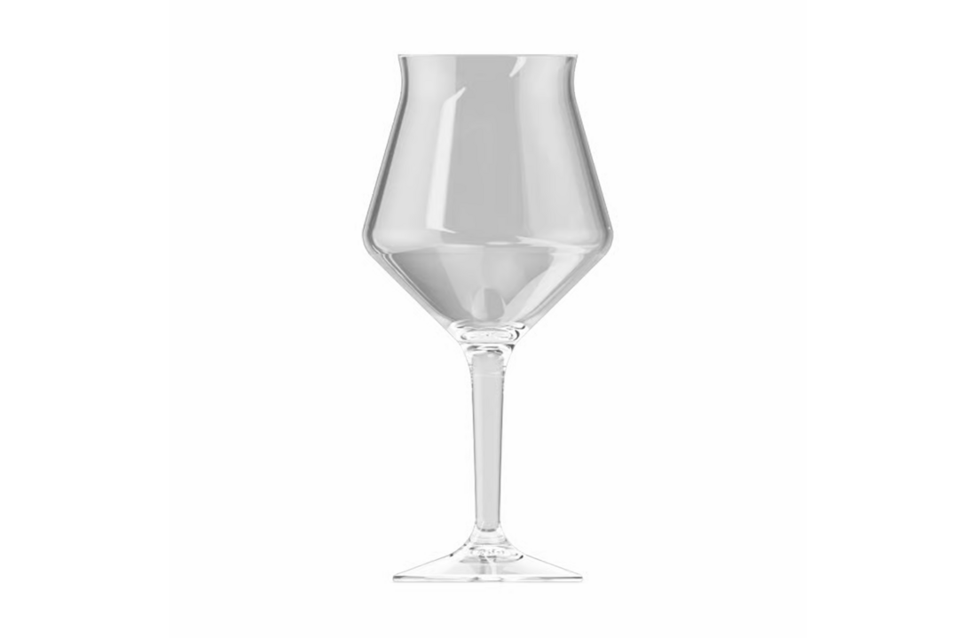 HappyGlass The Baron Bier/Sangria Glas- Set van 2 Kunststof Glazen 400 ml
