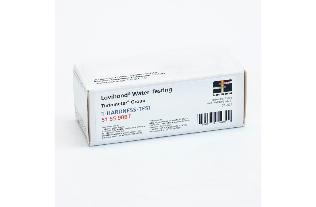 TH Calcium hardheid tabletten - TH Reagentia