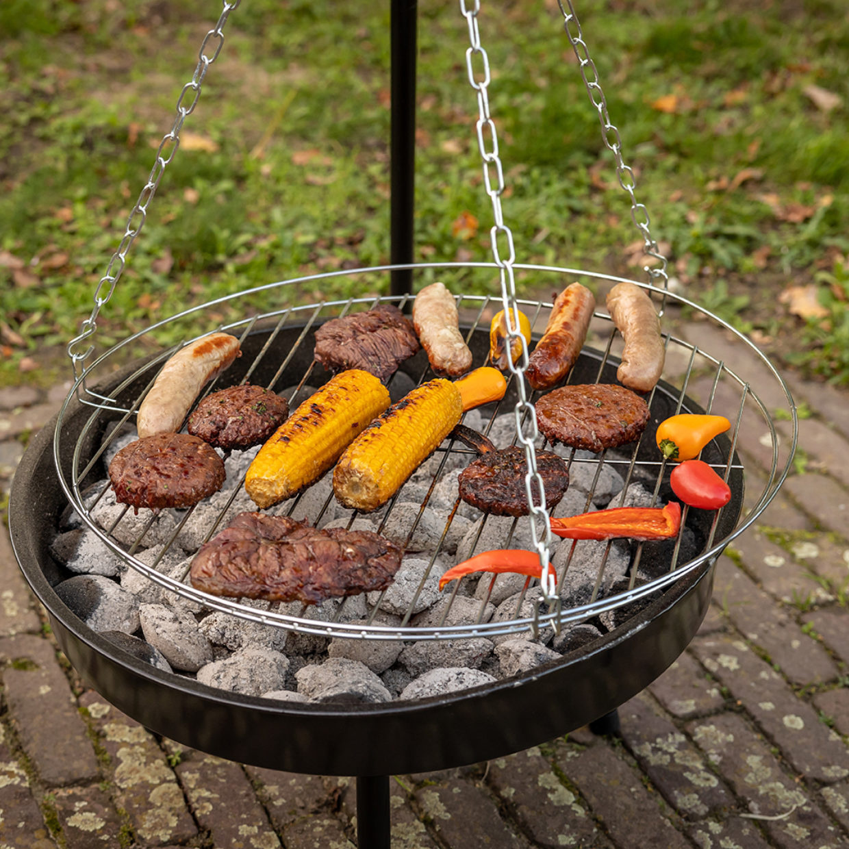 Fancy Flames BBQ Vuurschaal met Driepoot