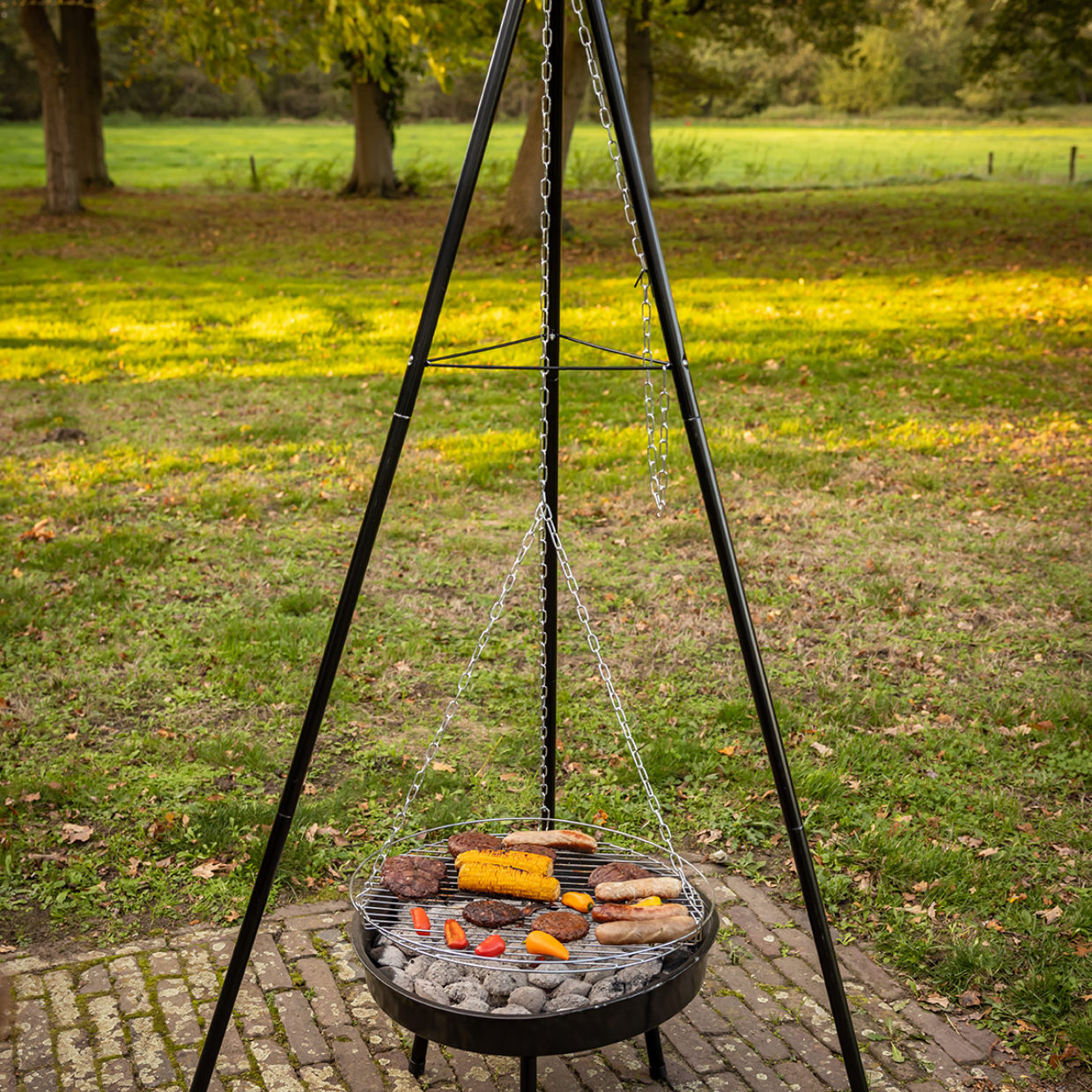 Fancy Flames BBQ Vuurschaal met Driepoot