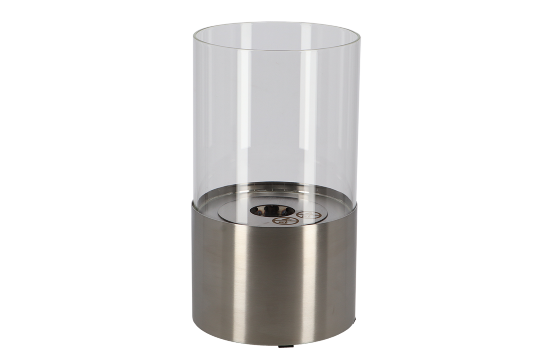 Fancy Flames RVS Tafelhaard op Bio Ethanol