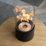 Fancy Flames Ronde Tafelhaard op Bio Ethanol