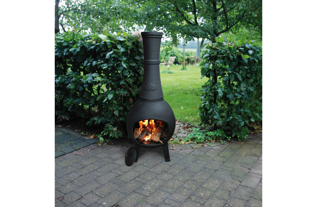 Fancy Flames Traditionele Terraskachel van Gietijzer