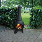 Fancy Flames Traditionele Terraskachel van Gietijzer