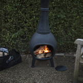 Fancy Flames Traditionele Terraskachel van Gietijzer