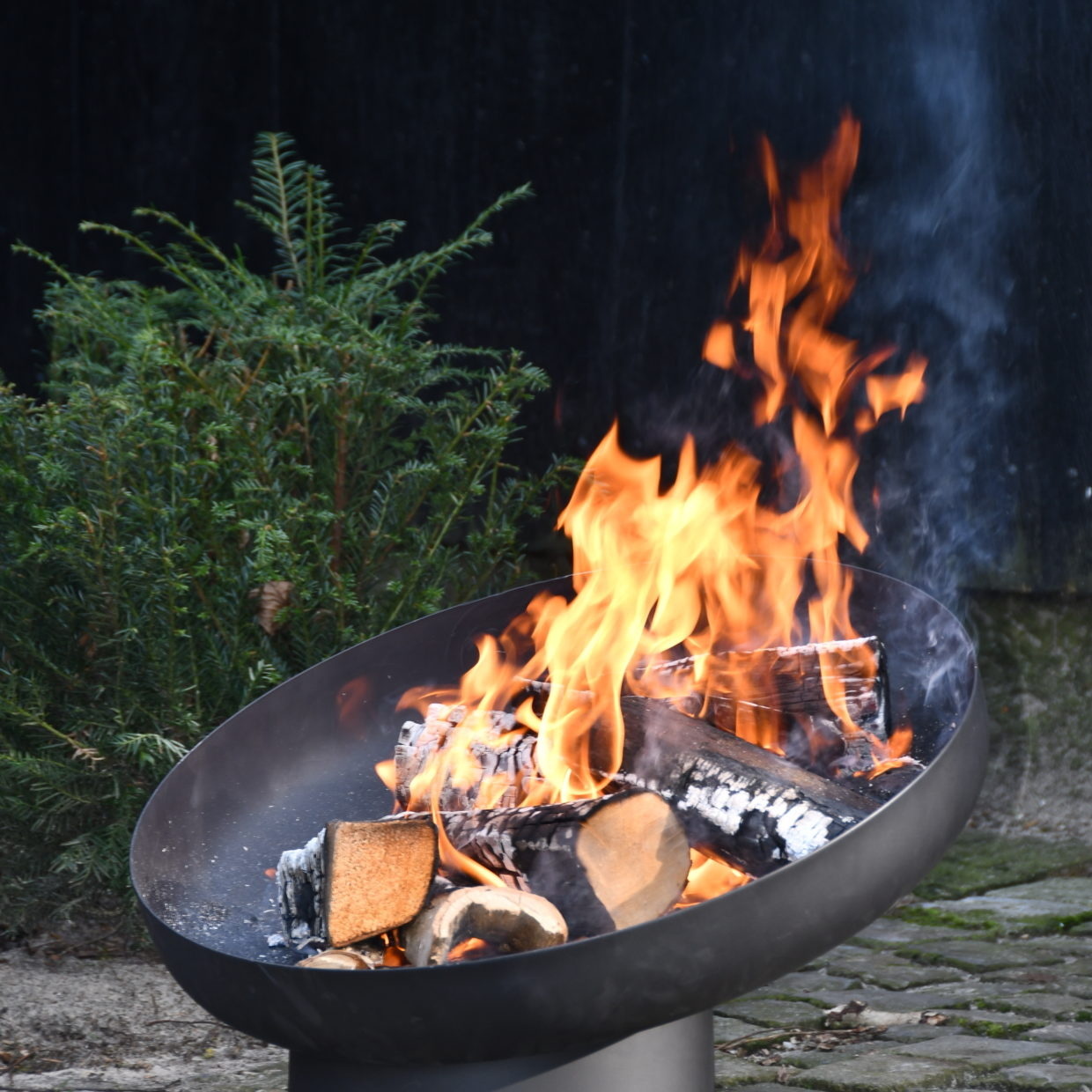 Fancy Flames Schuine Vuurschaal