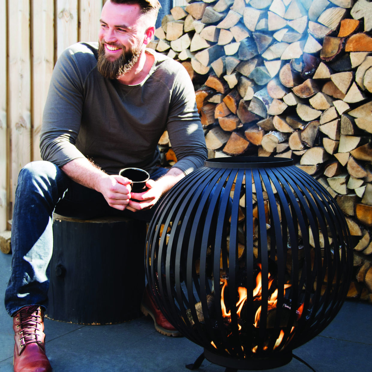 Fancy Flames Vuurbal Strepen 