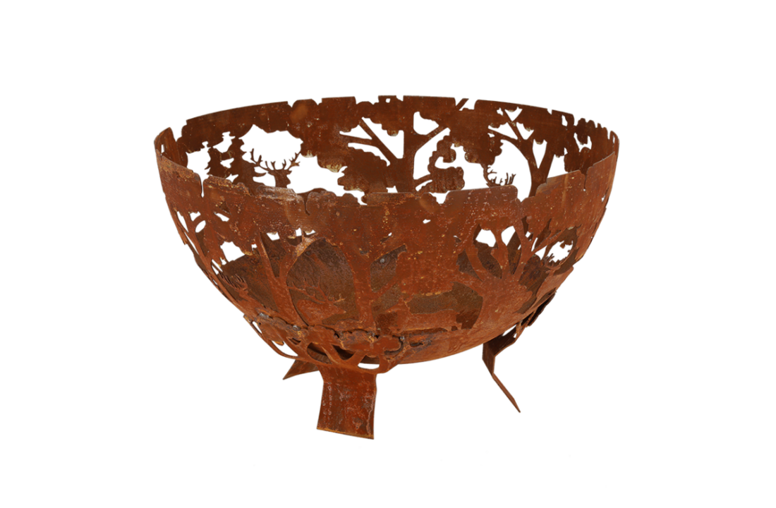 Fancy Flames Vuurschaal Roest Lasercut Ø 58 cm