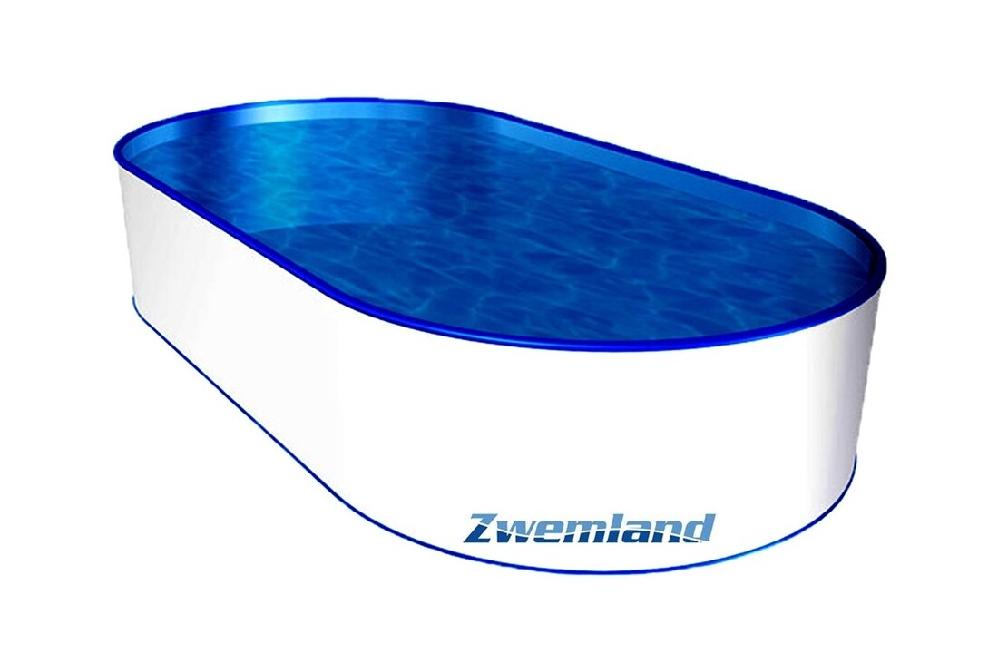Unipool Stalen wand Zwembad Ovaal 1,50 m