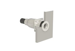 Duravision Vision wanddoorvoer LED 1½” binnendraad voor folie-, beton- en prefabbaden