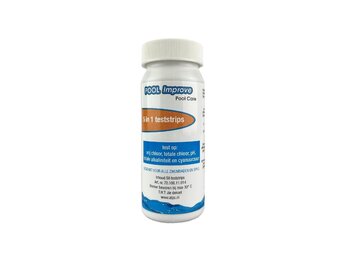 Pool improve teststrips 5 in 1