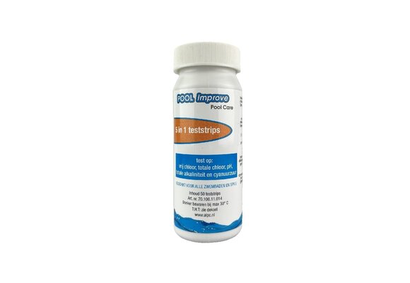 Pool improve teststrips 5 in 1