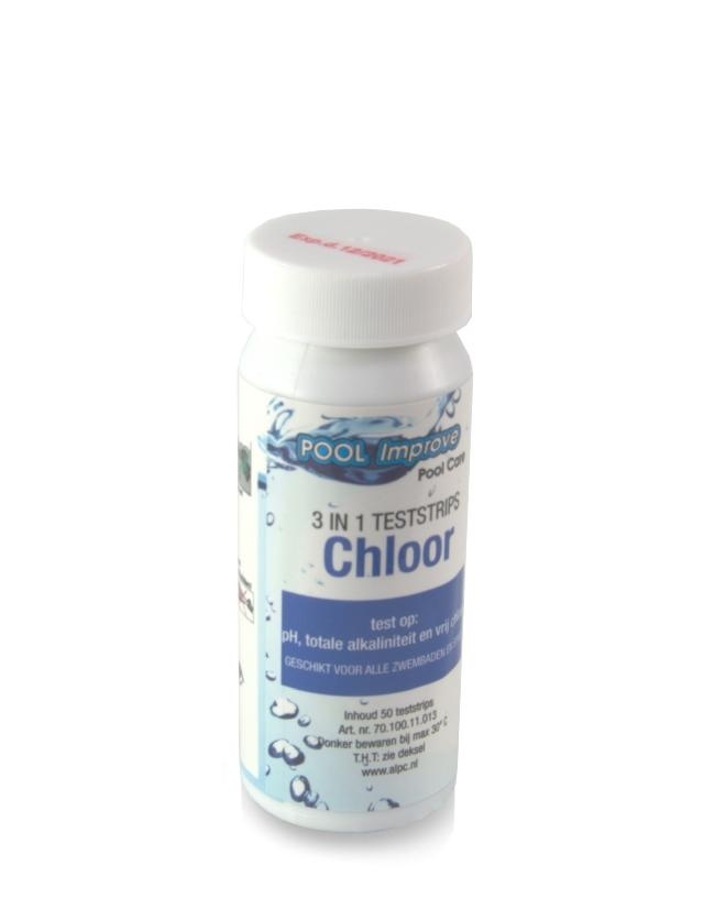 Pool improve teststrips 3 in 1 - 50st