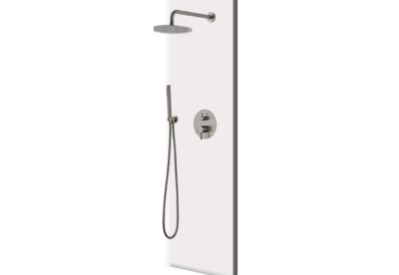 CRM wandmontage douche zwart