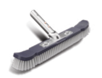 Poolstyle Flexibele borstel met aluminium handvat