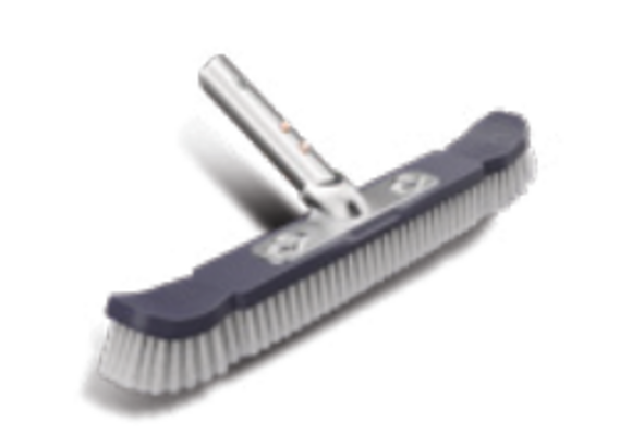 Poolstyle Flexibele borstel met aluminium handvat