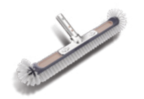 Poolstyle Wandborstel met aluminium handvat