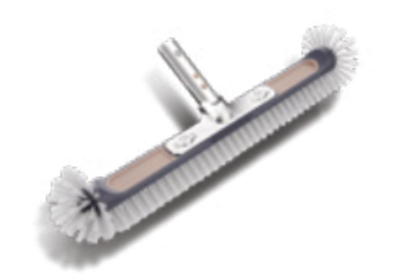 Poolstyle Wandborstel met aluminium handvat