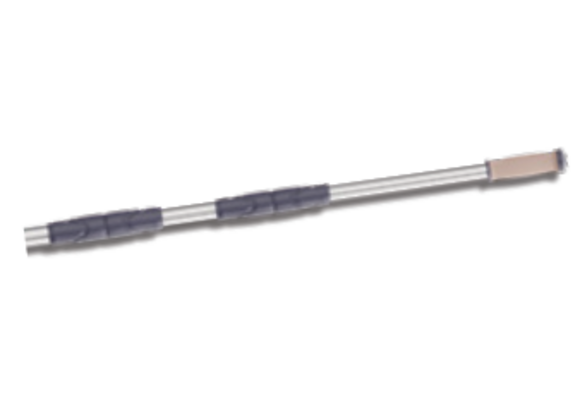 Poolstyle telescoopstang 2-delig 2,40 tot 4,80m