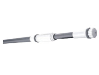 Kokido telescoopstang 2-delig 2,4 tot 4,8m met power grip