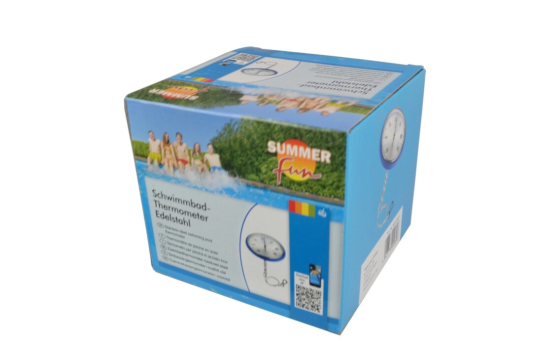 Summer fun thermometer boei rvs