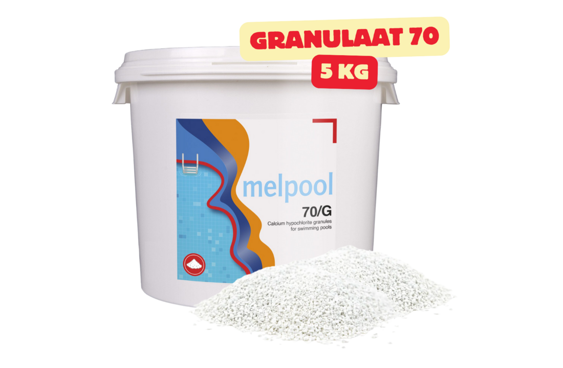 Melpool 70G ongestabiliseerd chloor - Tabletten of granulaat