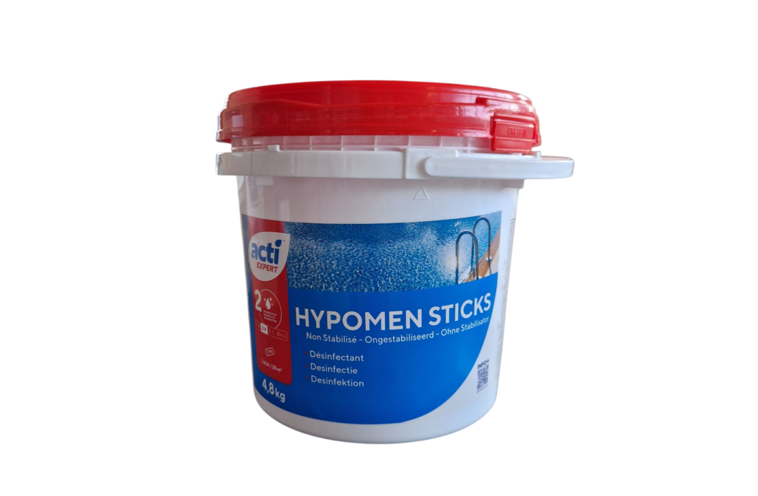 Acti Hypomen Chloor Sticks 300g - 4,8kg